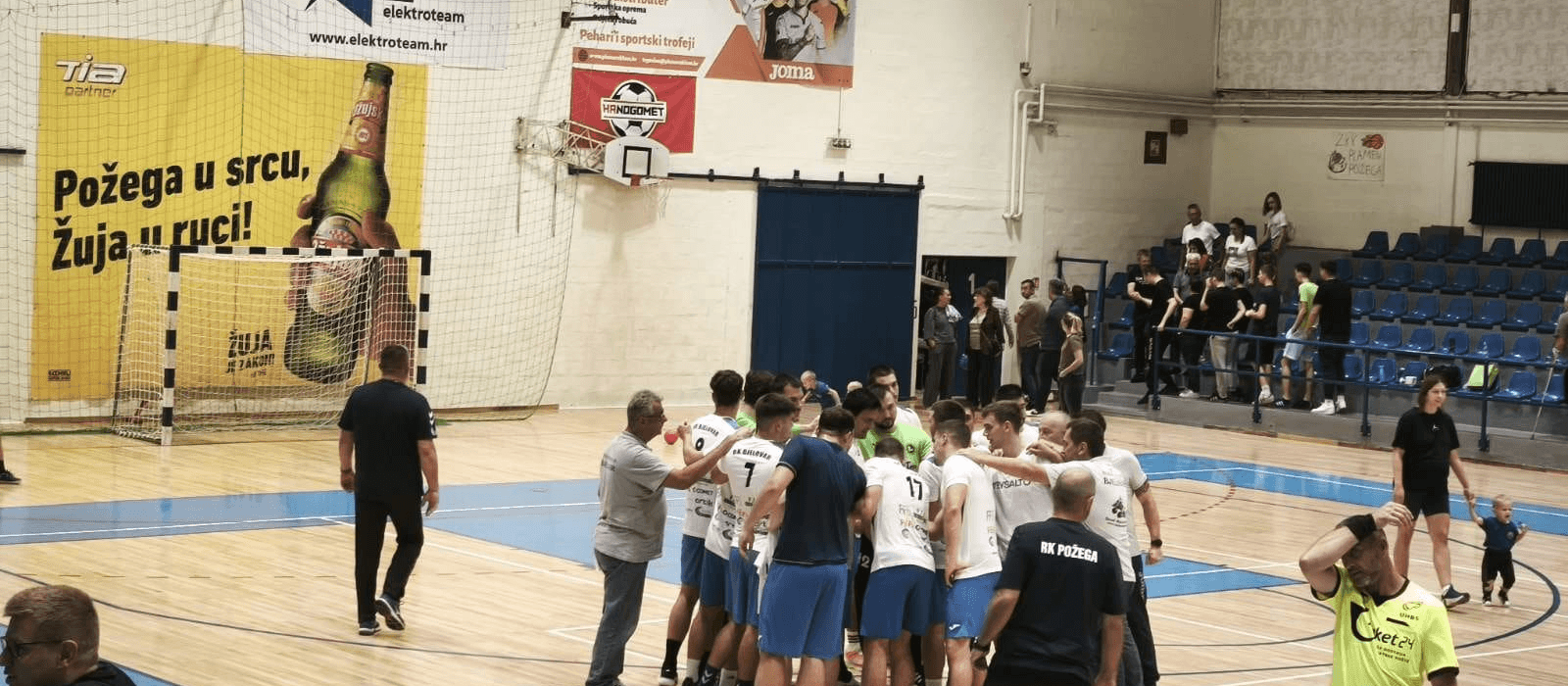1. HRL Sjever - 1. kolo: RK Požega - RK Bjelovar (27:33)