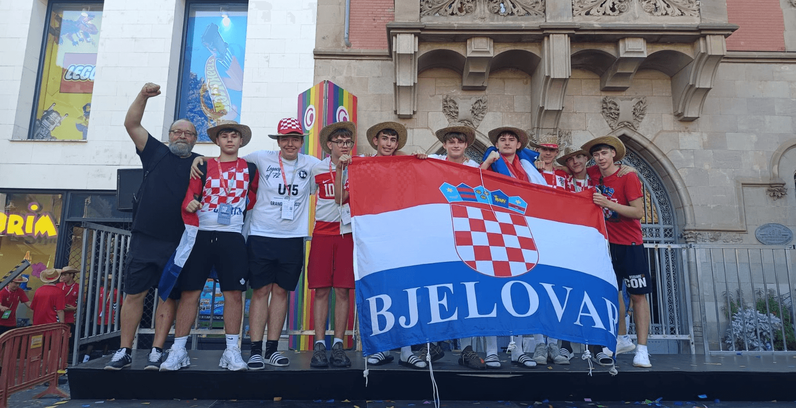 Povratak U15 ekipe iz Španjolske